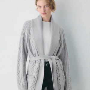 Aritzia Heritage Knit Merino Cardigan (NWT)